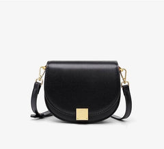 Retro Armpit Crossbody Bag Black / Large