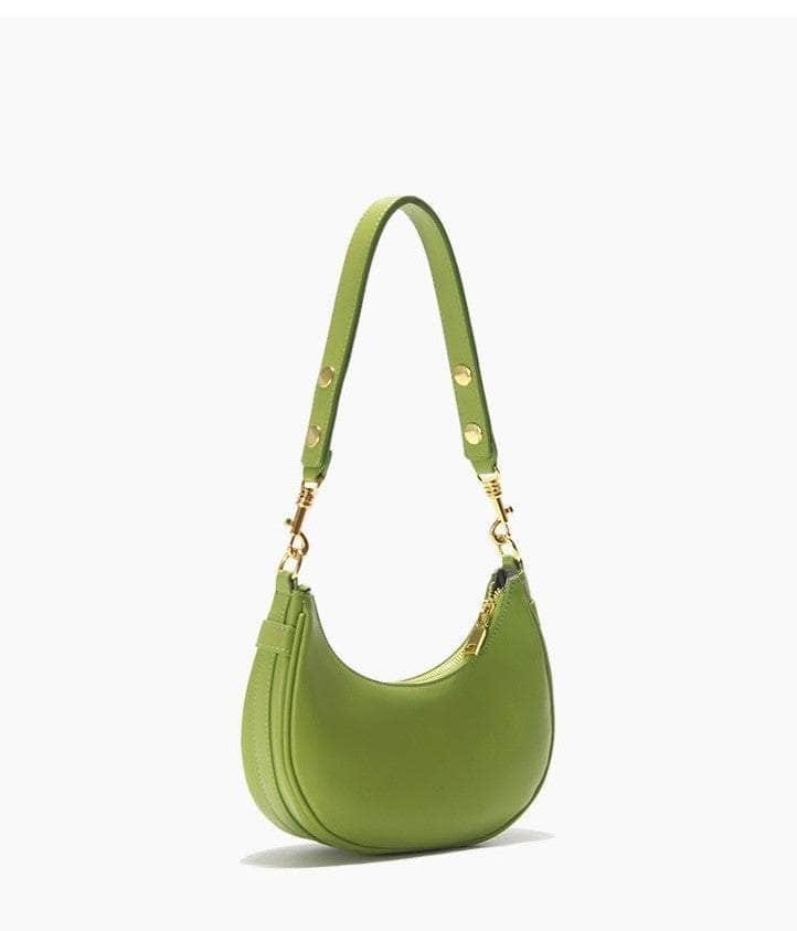 Retro Crescent Shape Underarm Shoulder Bag