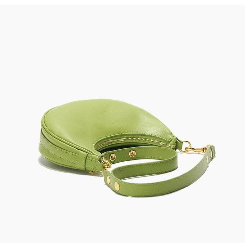 Retro Crescent Shape Underarm Shoulder Bag