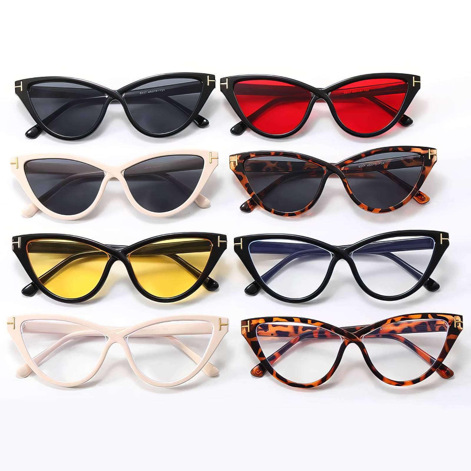 Retro Designer Cat Eye Sunglasses