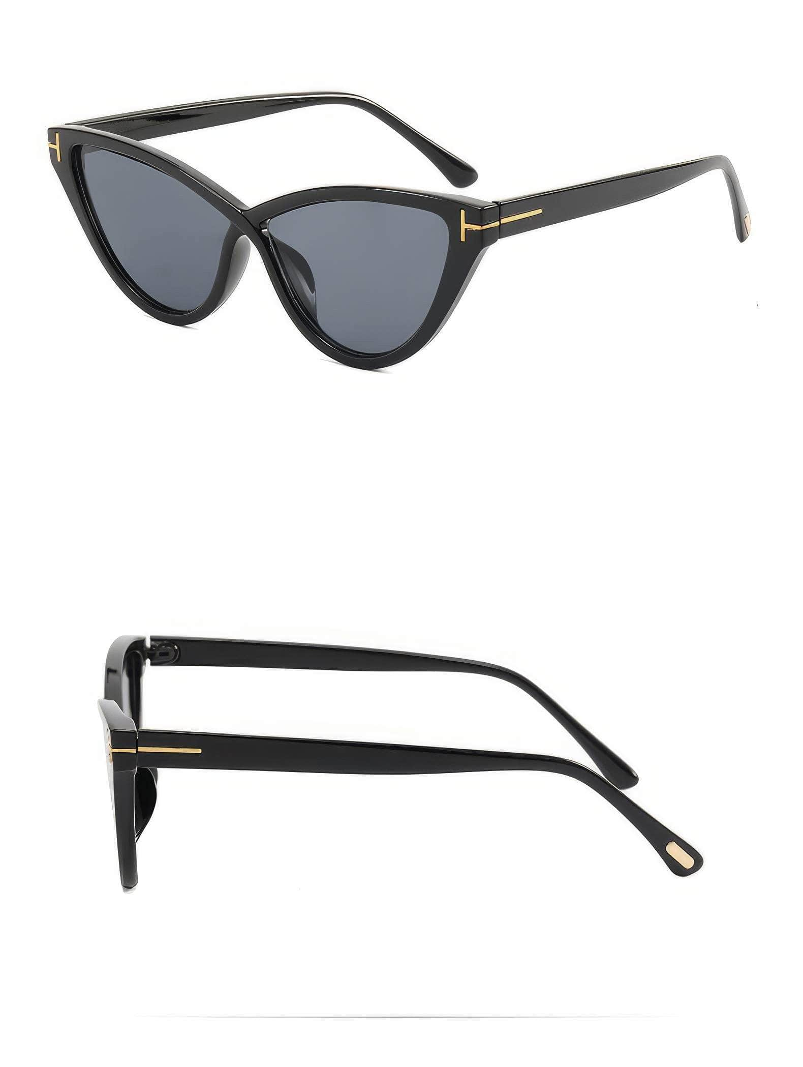 Retro Designer Cat Eye Sunglasses