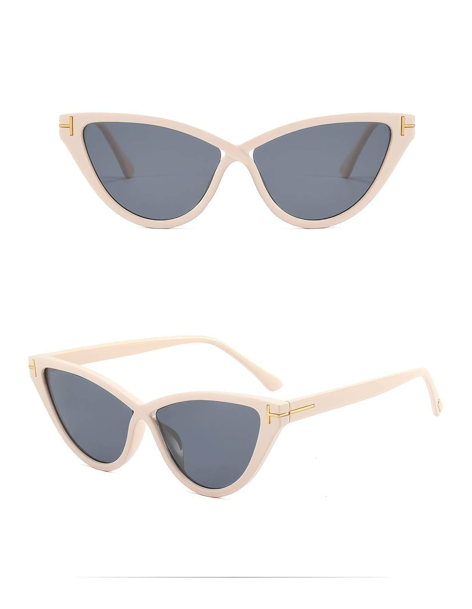 Retro Designer Cat Eye Sunglasses