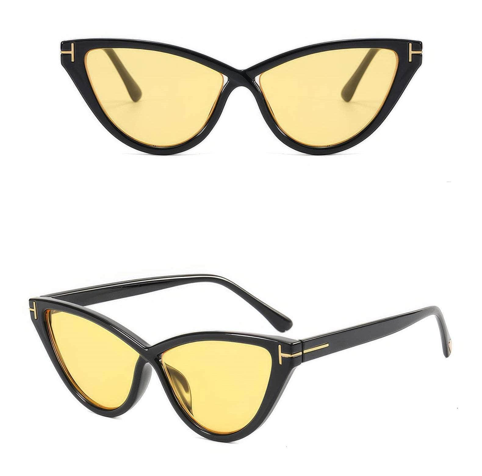 Retro Designer Cat Eye Sunglasses