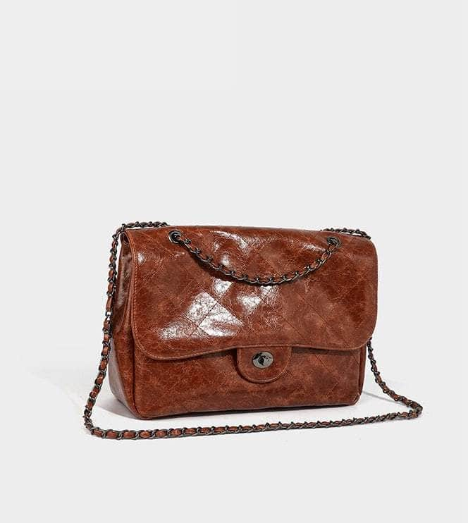 Retro Leather Shoulder Handbags