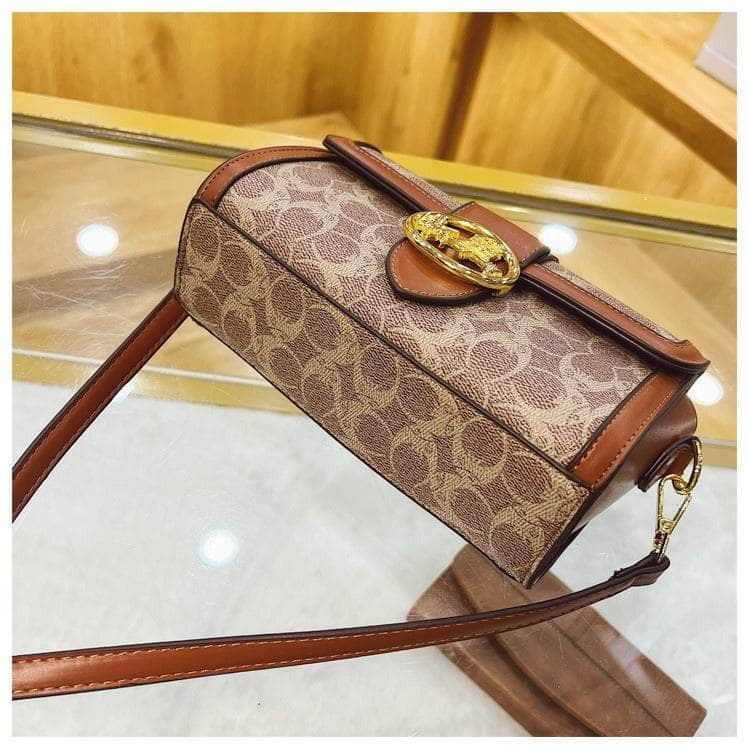 Retro Portable Shoulder Handbag