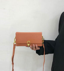 Retro Sleek Shoulder Leather Bag