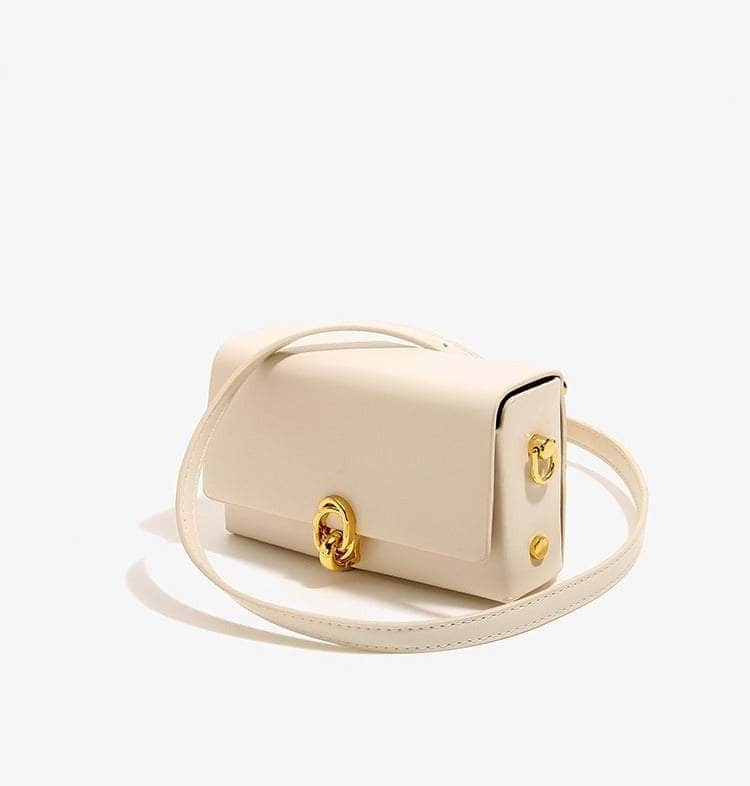 Retro Sleek Shoulder Leather Bag