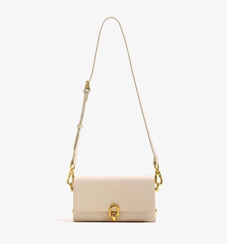 Retro Sleek Shoulder Leather Bag