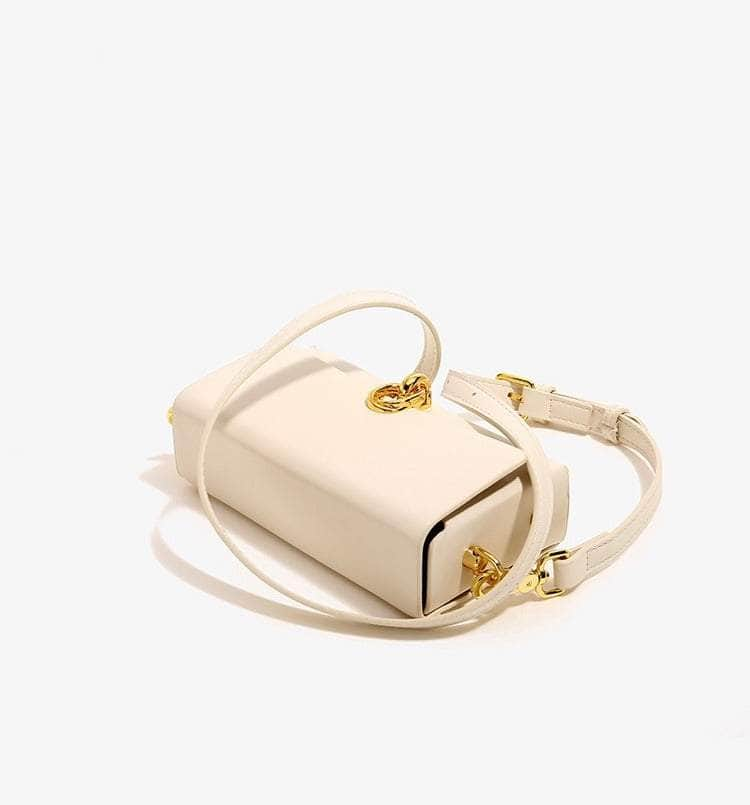 Retro Sleek Shoulder Leather Bag