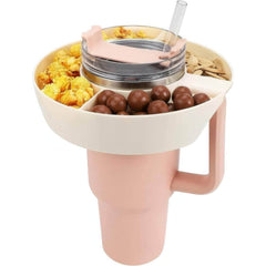 Reusable Snack Bowl Platter for Stanley Tumbler Cup 40oz