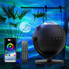 RGB LED Galaxy Star Projection Lamp for Romantic Room Decor, Birthday Parties, and Gifts