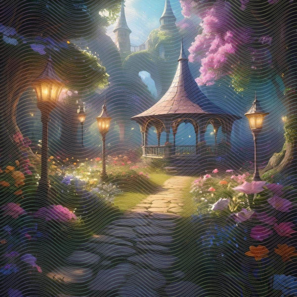 Romantic Enchanted Magical Castle