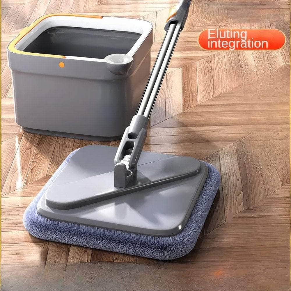 Rotary Mop Bucket Set with Sewage Separation Barrel for Efficient Cleaning Ordinary style