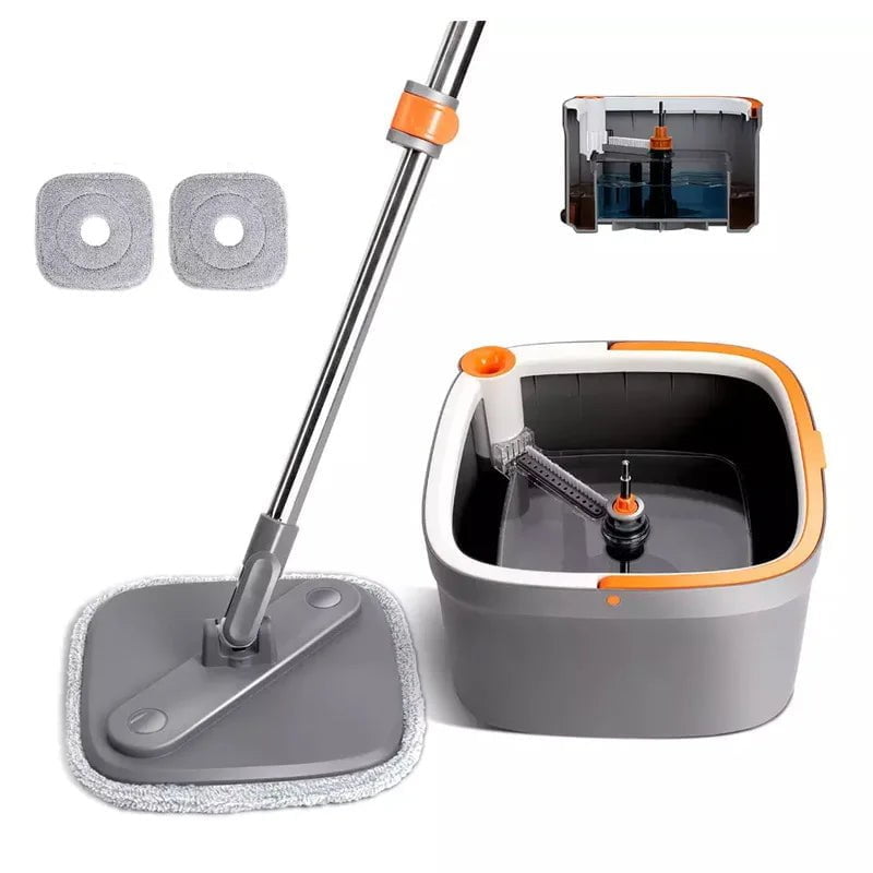 Rotary Mop Bucket Set with Sewage Separation Barrel for Efficient Cleaning Upgrade