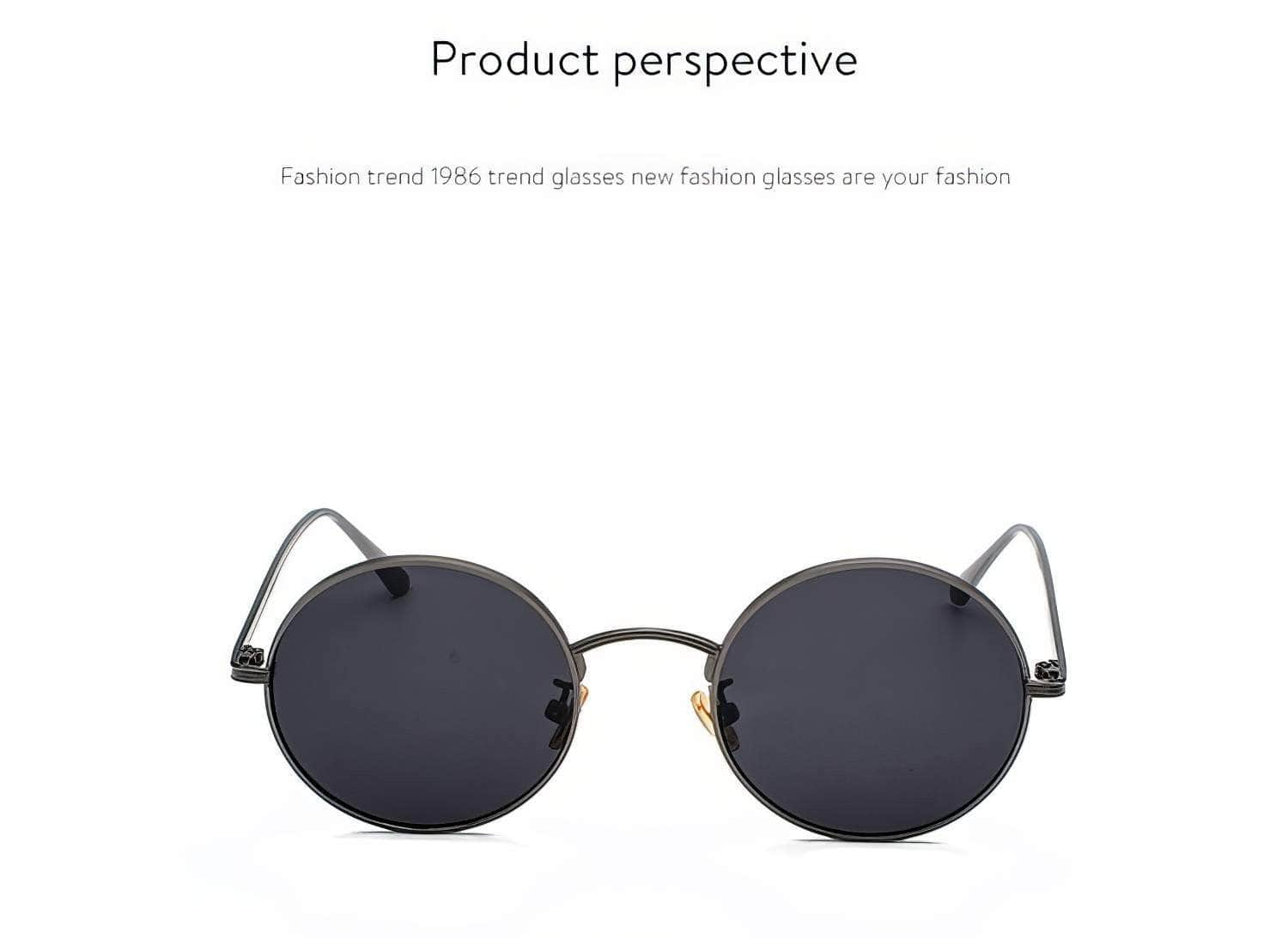 Round Lens Sunglasses