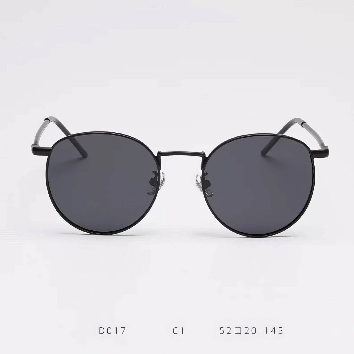 Round Metal Polarised Sunglasses