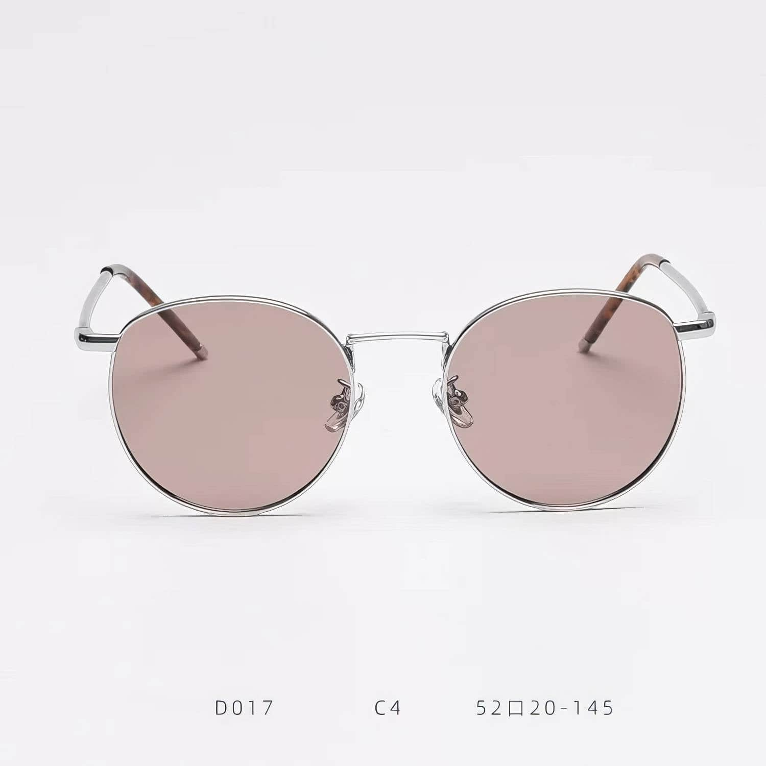 Round Metal Polarised Sunglasses