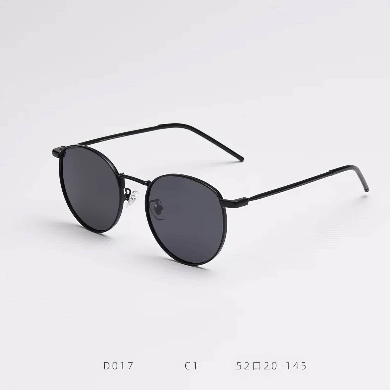 Round Metal Polarised Sunglasses