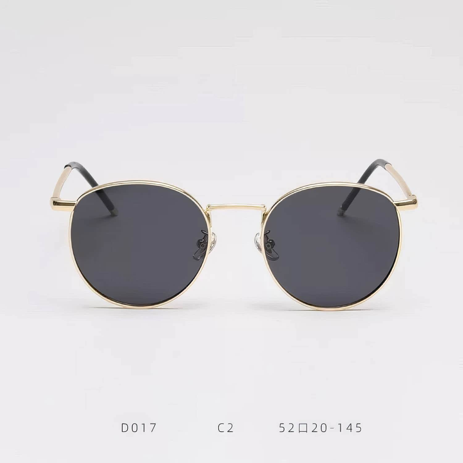 Round Metal Polarised Sunglasses