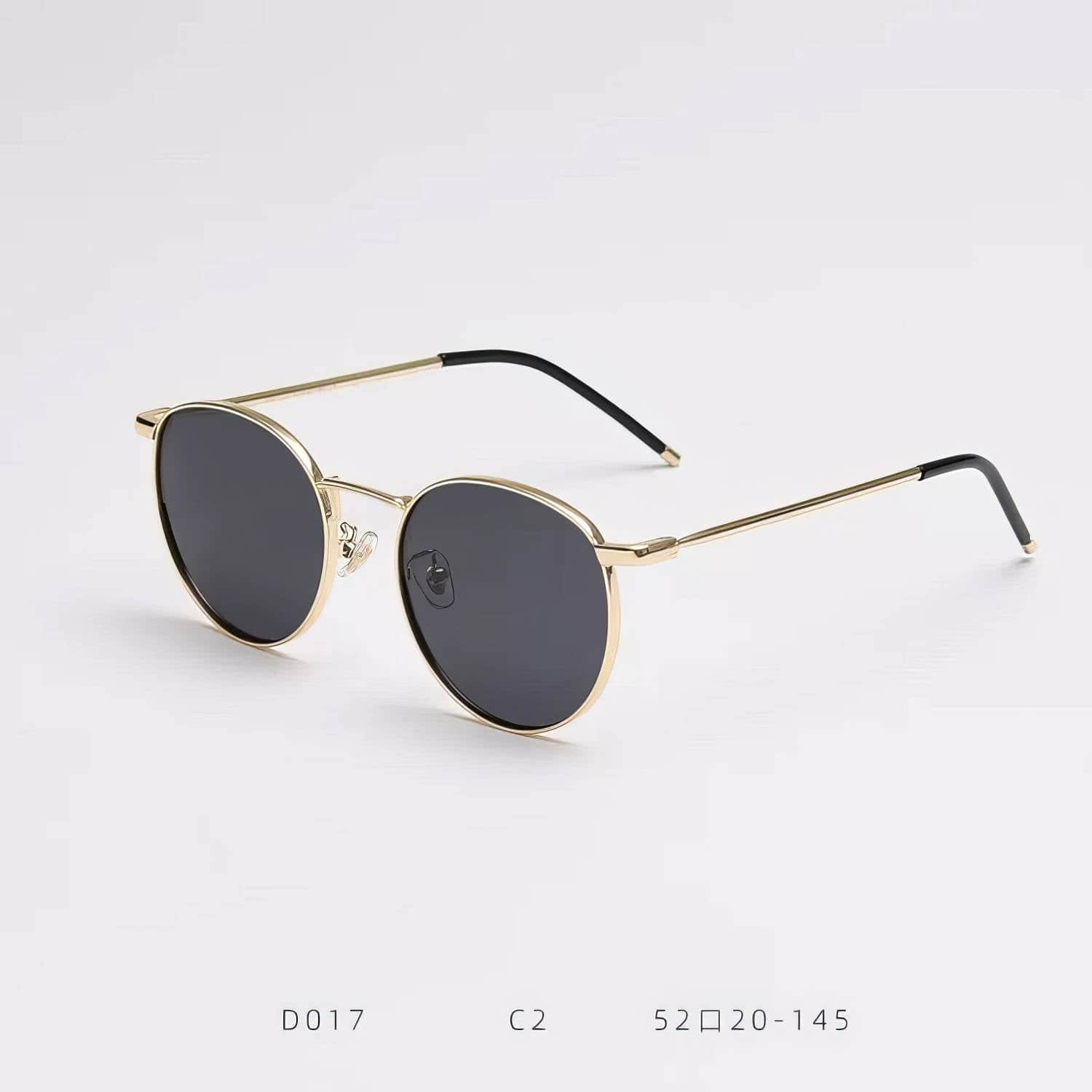 Round Metal Polarised Sunglasses