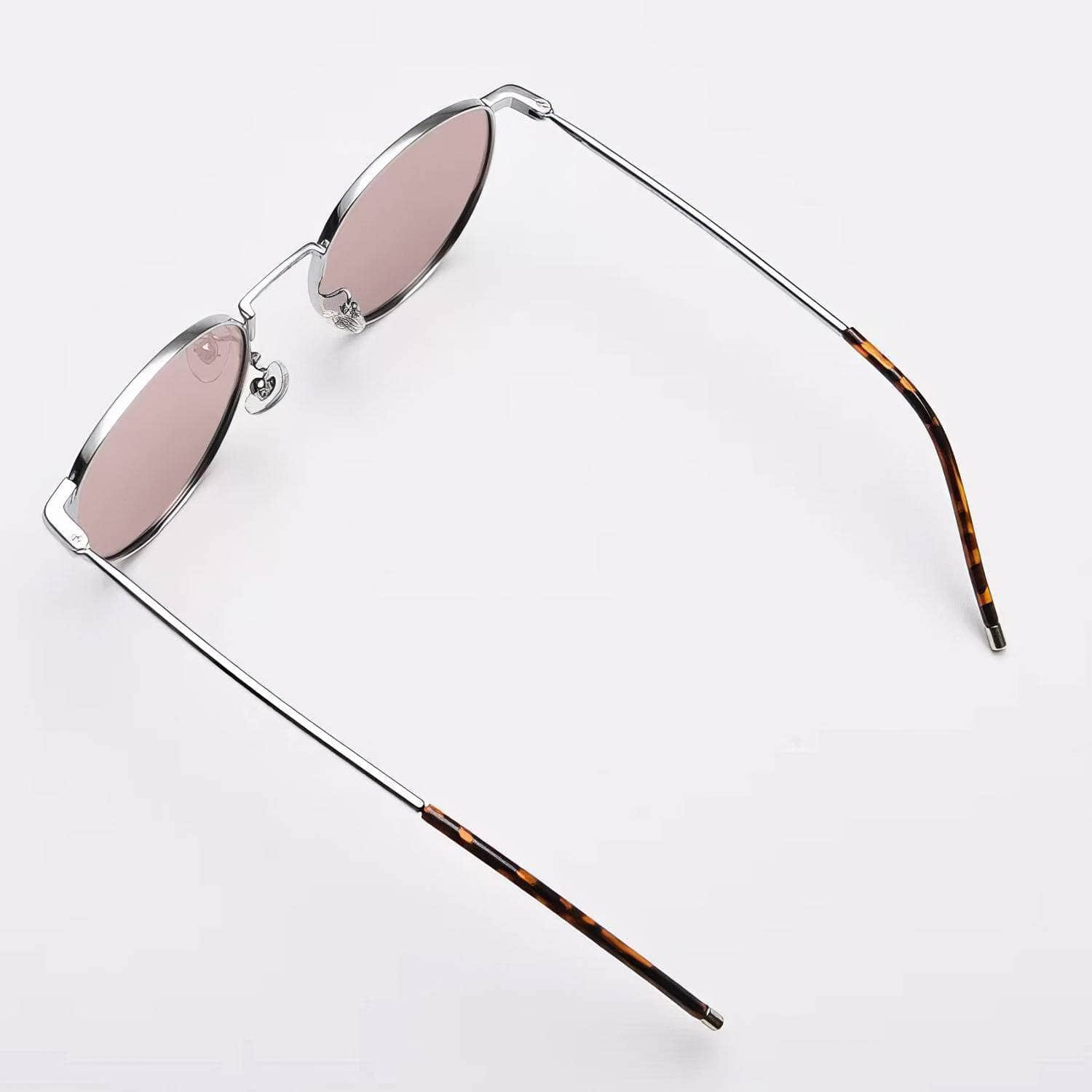 Round Metal Polarised Sunglasses