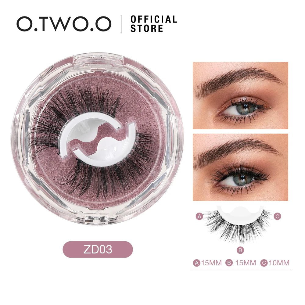 Self-Adhesive False Eyelashes: Reusable, Individual Lashes for Long Thick Volume, No Need for Glue, Eyelash Extension ZD03 / CHINA