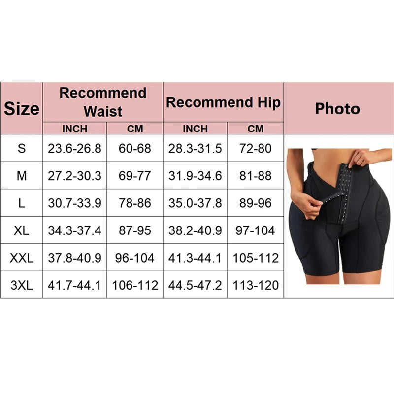 Sexy Butt Lifter Shapewear Panties - Hip Enhancer with Padded Push-Up