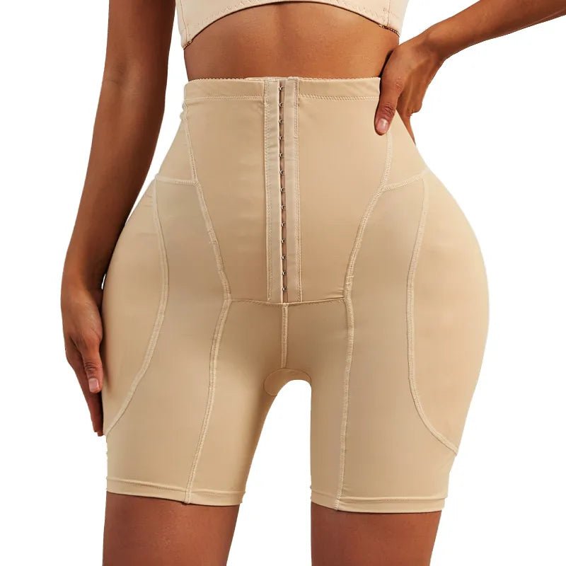 Sexy Butt Lifter Shapewear Panties - Hip Enhancer with Padded Push-Up Skin / S