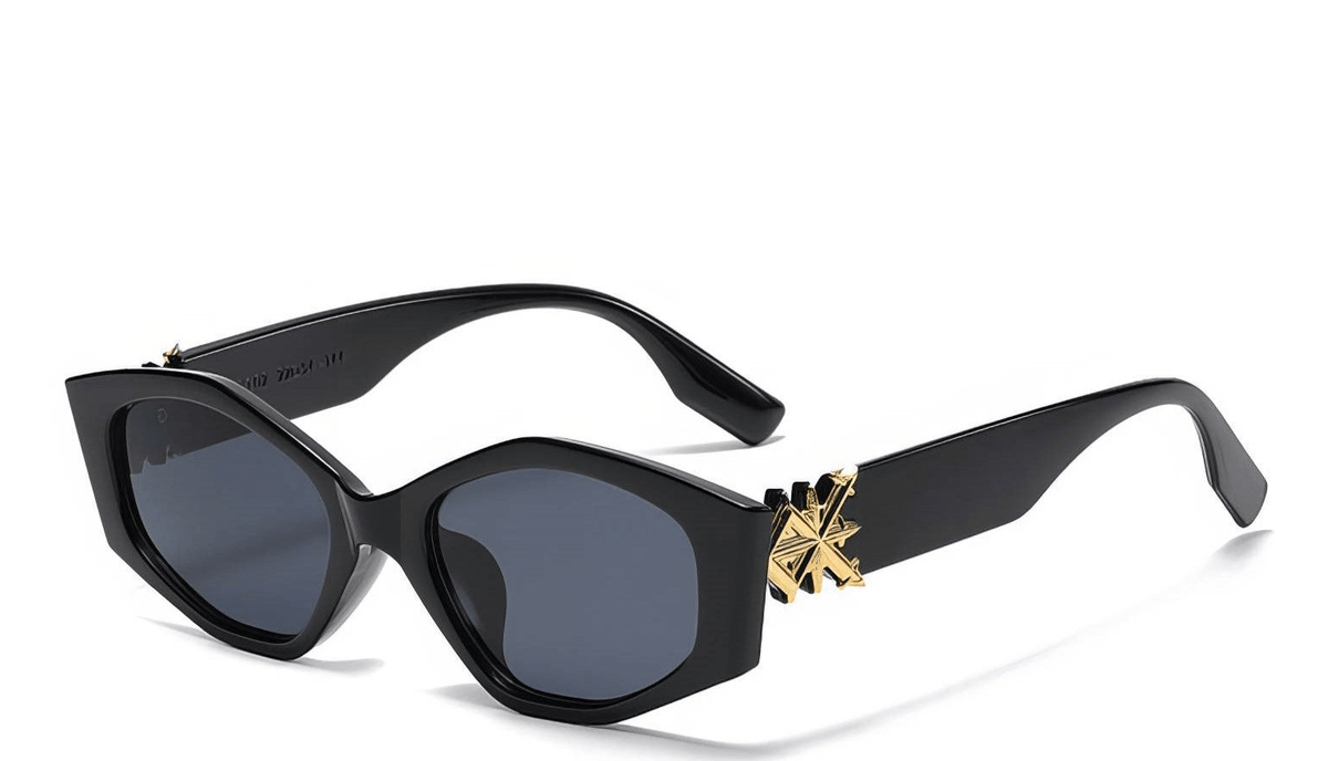 Sexy Cat Eye Sunglasses Black/Gray / Resin