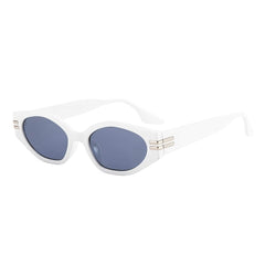 Sexy Cat Eye Sunglasses White/Gray / Resin