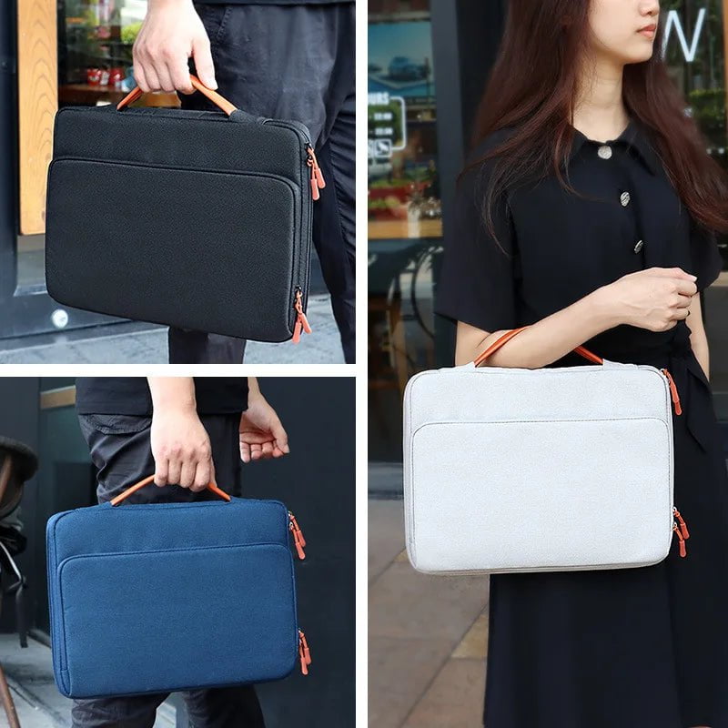 Shockproof Laptop Bag for MacBook , Waterproof Fabric Handbag