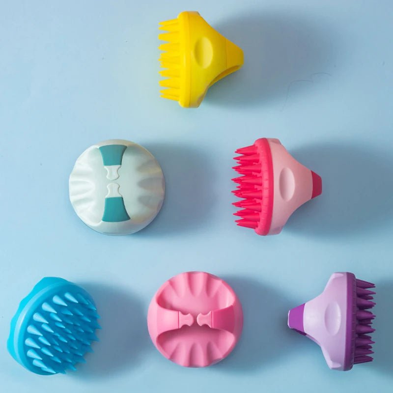 Silicone Shampoo Brush for Scalp Massage