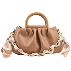 Single Handle Fashionable Clutch Handbag