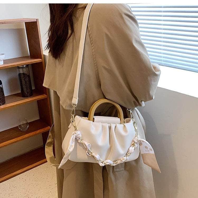 Single Handle Fashionable Clutch Handbag