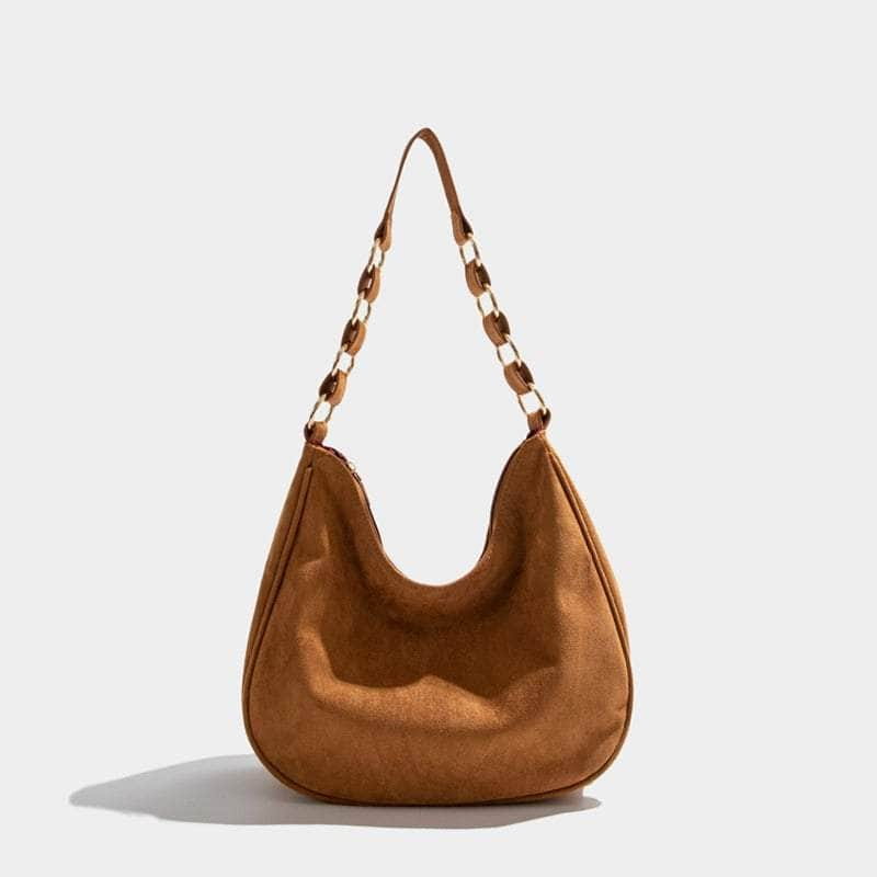 Single Shoulder Sling Bag Brown