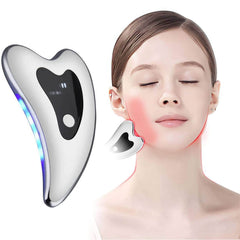 Skin Scraping Facial Massage Tools: Lifting, Tightening, Anti-Wrinkle, Double Chin Removal - Electric Face Massager