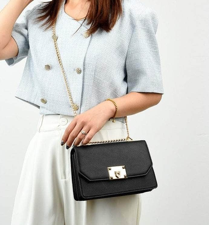 Sleek Mini Leather Bag