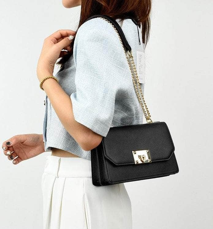 Sleek Mini Leather Bag