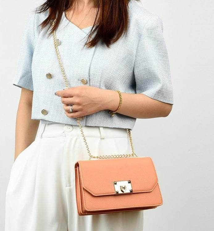 Sleek Mini Leather Bag