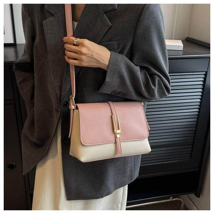 Sleek Shoulder Crossbody Leather Purse