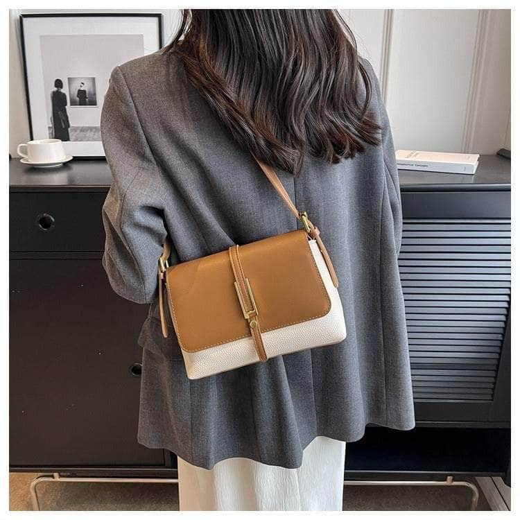 Sleek Shoulder Crossbody Leather Purse