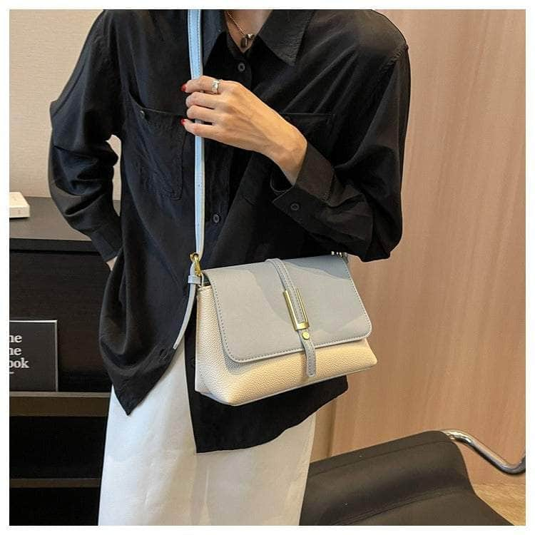 Sleek Shoulder Crossbody Leather Purse