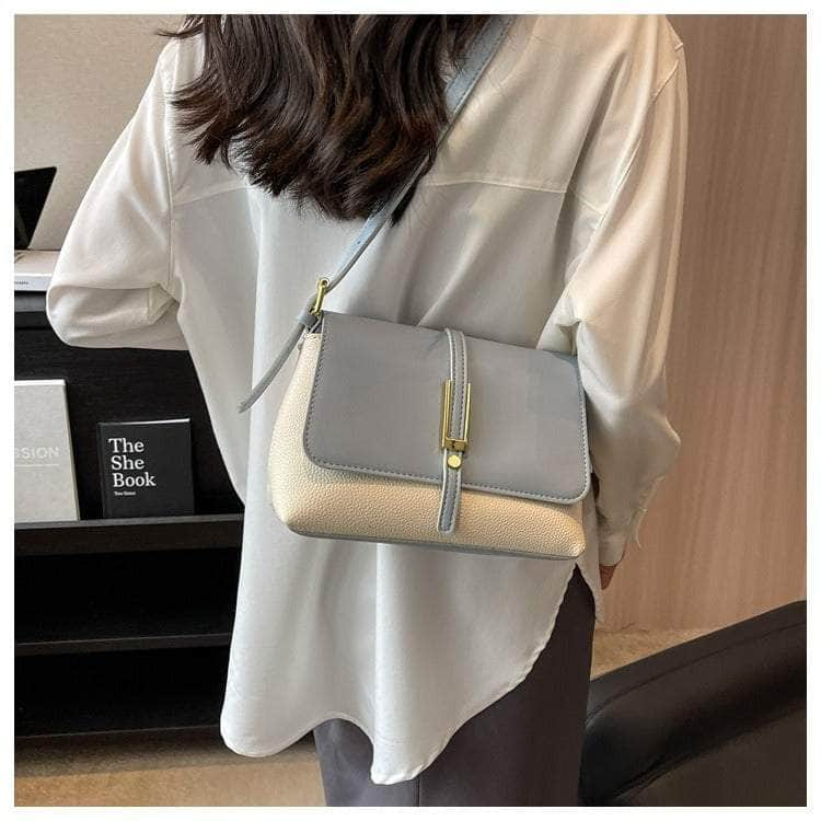 Sleek Shoulder Crossbody Leather Purse