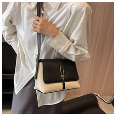 Sleek Shoulder Crossbody Leather Purse