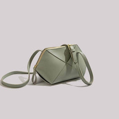 Sleek Woven Crossbody Bag