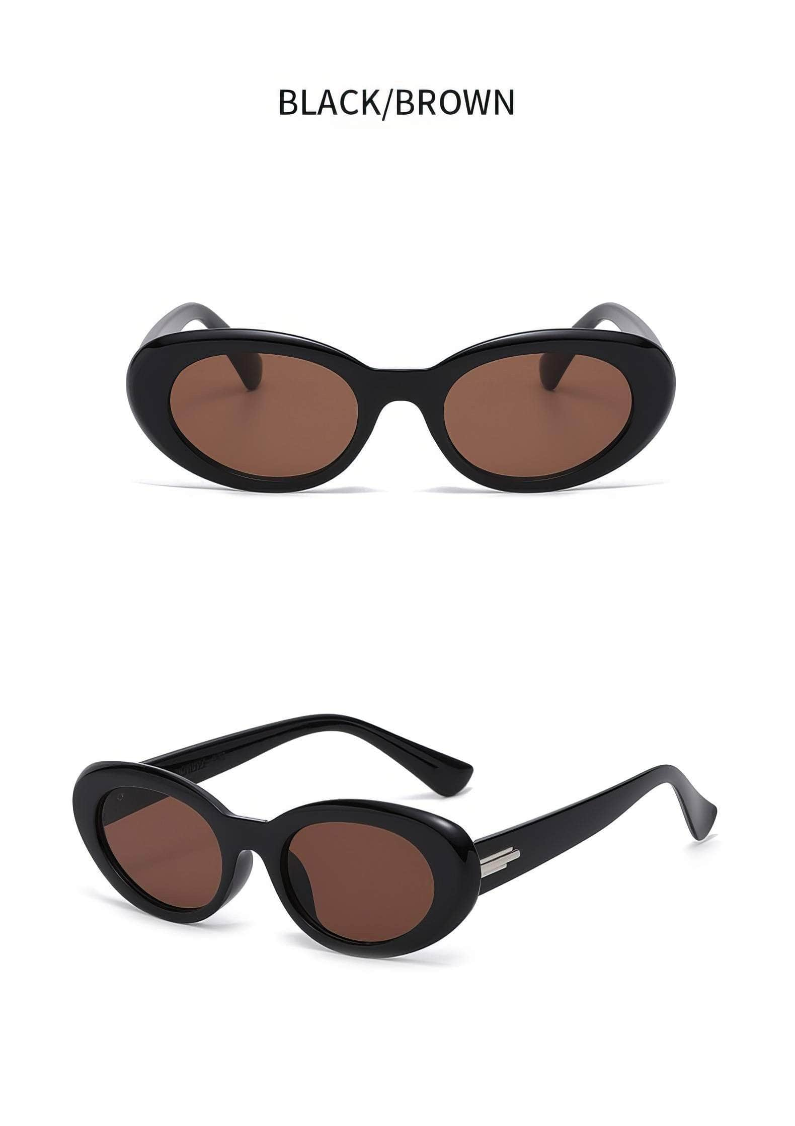 Small Oval Mod Eyewear Fashionable Shades