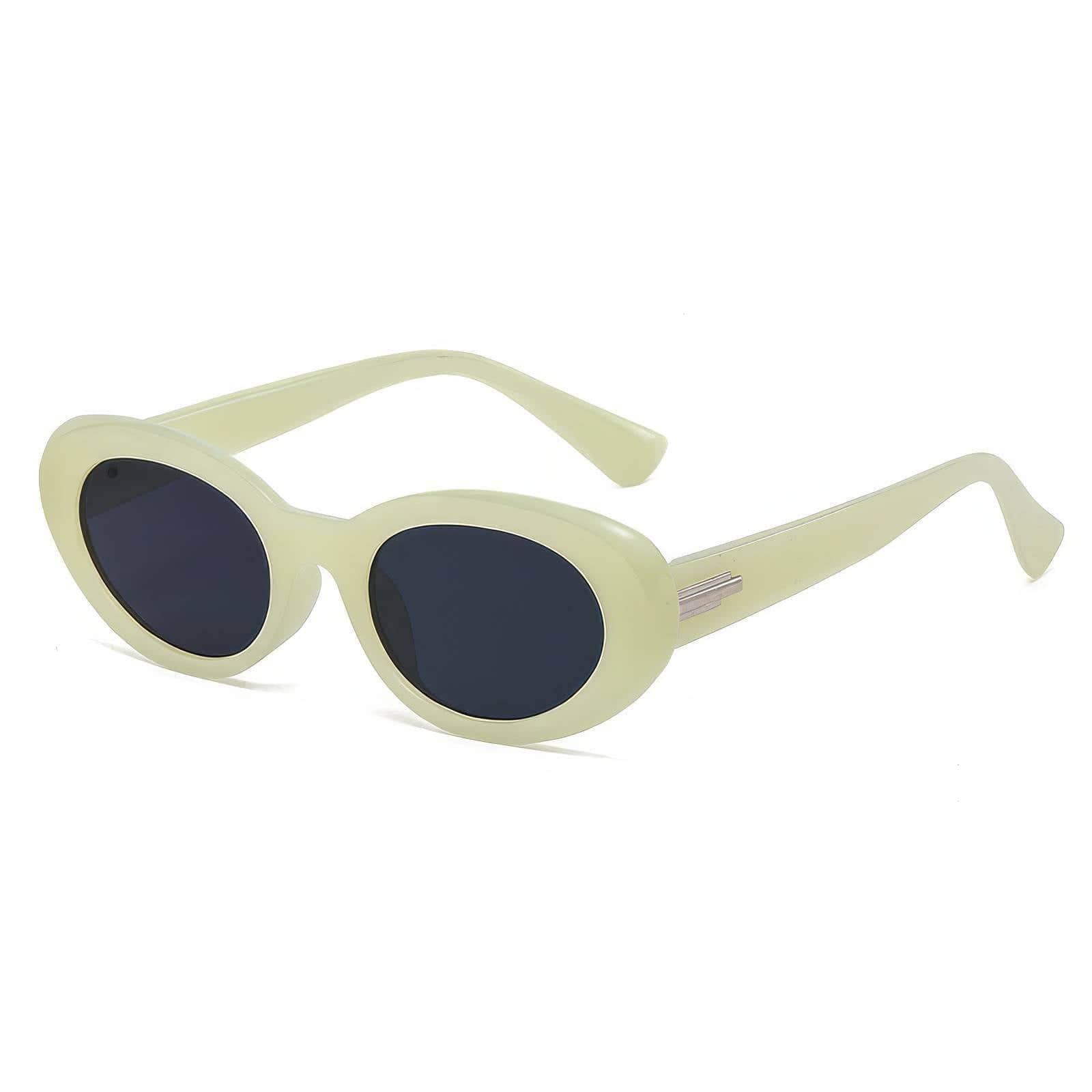 Small Oval Mod Eyewear Fashionable Shades