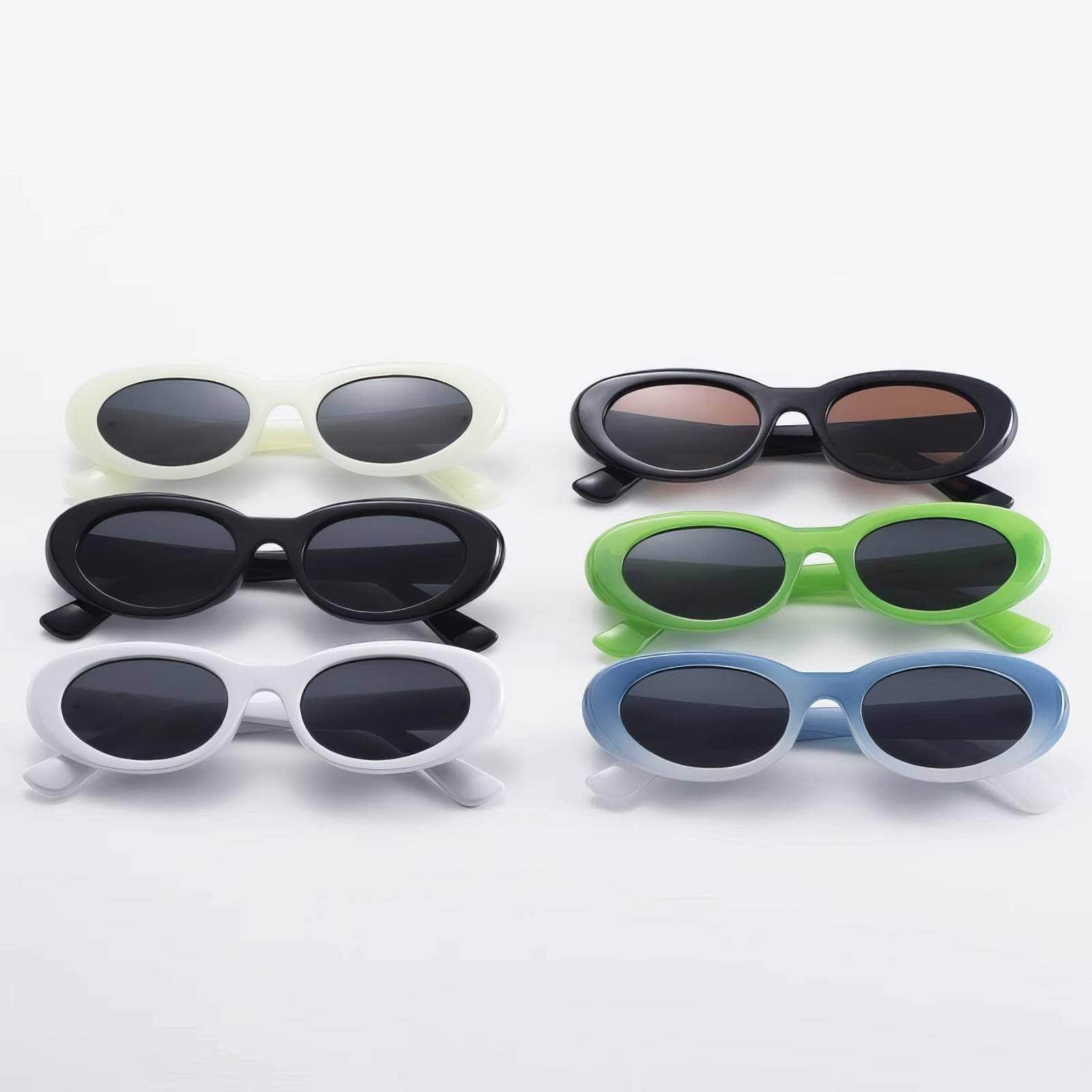 Small Oval Mod Eyewear Fashionable Shades