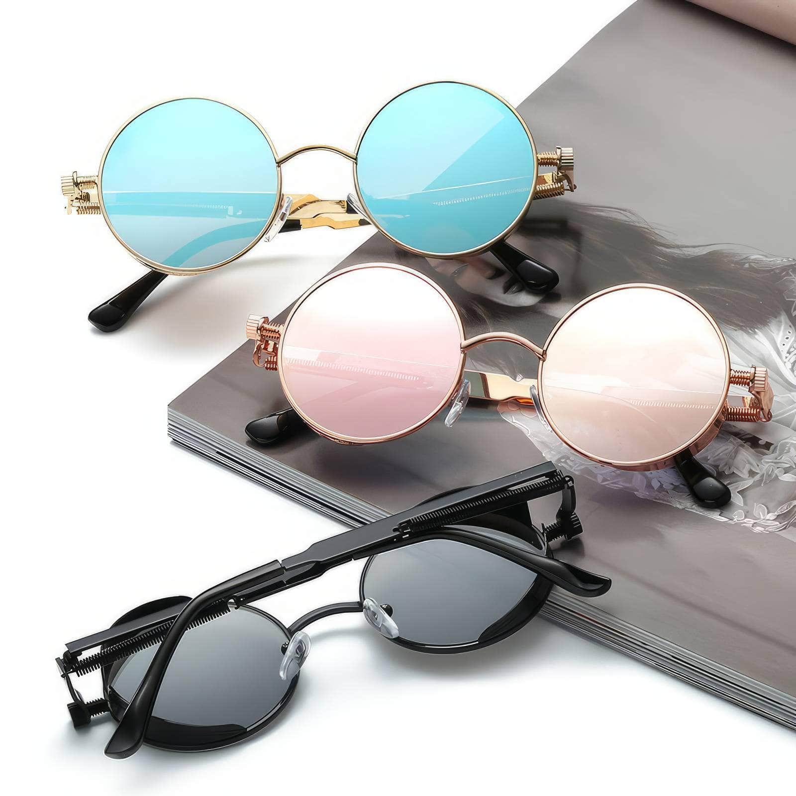 Small Round Frame Genre Sunglasses