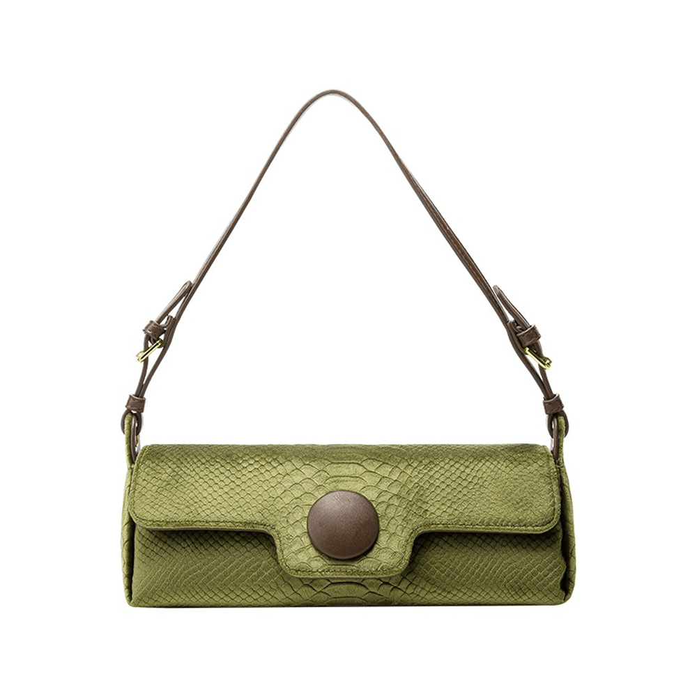 Small Top Handle Croc Bag